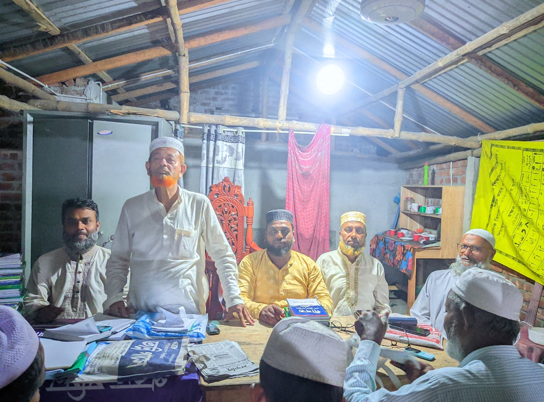 কলারোয়ার লাঙ্গলঝাড়ায় জামায়াতের ইউনিয়ন বৈঠক অনুষ্ঠিত
