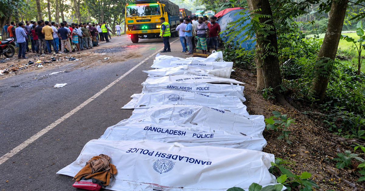 ১৩ বছরে সড়ক দুর্ঘটনায় নিহত ১ লাখ ২৫ হাজার মানুষ